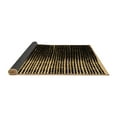 thumbnail image 2 of Ahgly Company Indoor Round Abstract Brown Modern Area Rugs, 4' Round, 2 of 4