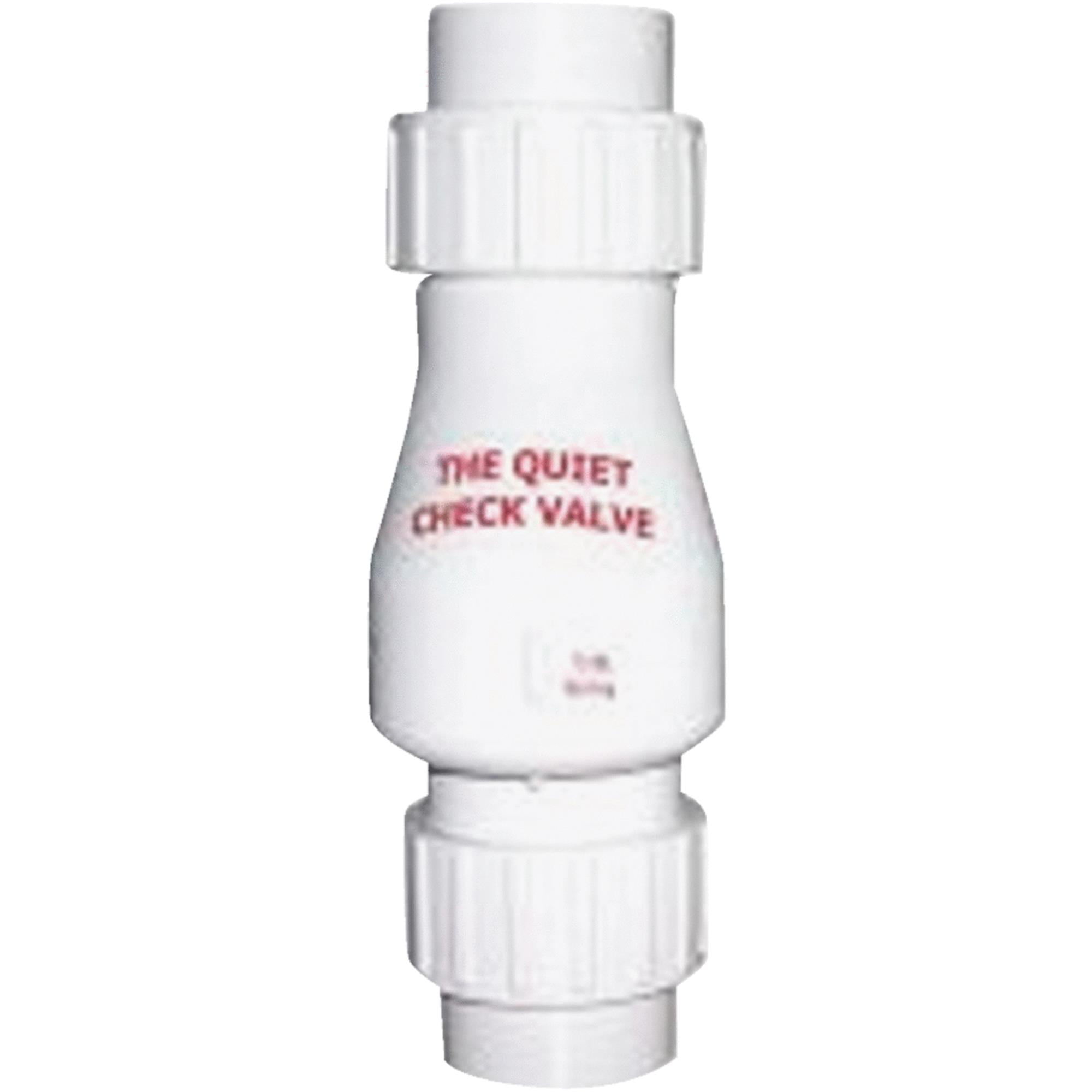 MAGIC Silent Check Valve,PVC,11/2 in. B082315