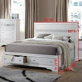 thumbnail image 4 of K&B Furniture Elegant Storage Platform Bed, 4 of 5