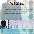 thumbnail image 2 of JIANJIA Blouses For Women Dressy Casual Velvet Solid Color Crew Neck Long Sleeve Soft Tunic Pullover Loose Autumn Winter Tops Activewear, 2 of 5