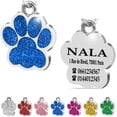 thumbnail image 1 of Etiqueta de perro personalizada, etiqueta de Collar de mascota, etiqueta de identificación de perro, Collar de gato, regalo de perro nuevo, etiqueta de identificación, regalo para ella, él Ormromra LHH-1048, 1 of 2