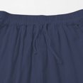 thumbnail image 6 of NMMUED 2 Piece Sets for Women Summer Short Sets for Women Linen Two Piece Set Women Tank Top and Shorts Set Women Gauze Sets for Women 2 Piece, Navy XXXL, 6 of 7