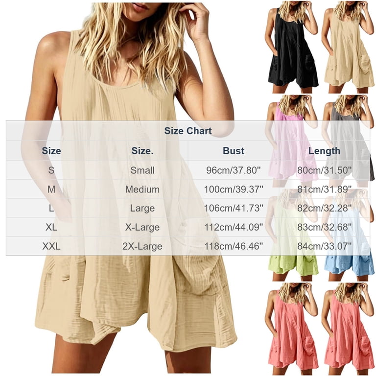 oversized tank top dress Women's Tank Dresses