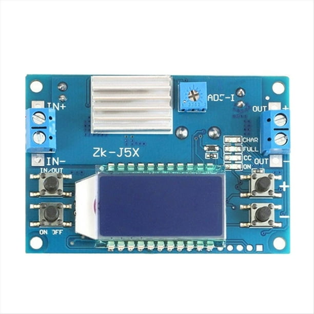 Módulo de Alimentación Reductor Ajustable 4.5A Voltaje Constante Ajustable Corriente Constante con Pantalla LCD 6.5-36V 50W