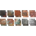 thumbnail image 3 of Craft Consortium Double-Sided Paper Pad 12"X12" 30/Pkg-Metal Textures, 20 Designs, 3 of 3