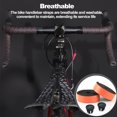 thumbnail image 4 of Bike Handlebar Wraps antideslizante Elástico Bicycle Cinta autoadhesiva Ligero Ligero Ciclismo Protección Cinturón Naranja 2 piezas / Caja Eigraketly OD003396-03B, 4 of 7