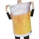 thumbnail image 1 of Disfraz de cerveza, divertido disfraz de vaso de cerveza para fiestas temáticas, regalo novedoso de ., 1 of 8