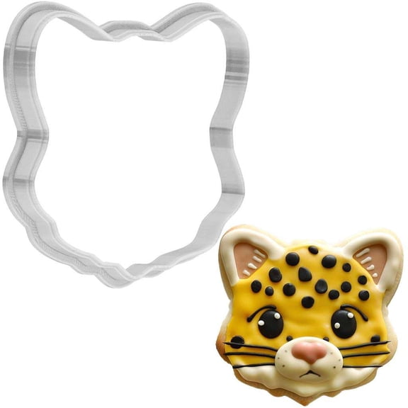 Ocelot Cookie Cutter 4 Inch Made in USA by WONDERTORY