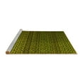 thumbnail image 2 of Ahgly Company Machine Washable Indoor Rectangle Abstract Yellow Modern Area Rugs, 7' x 10', 2 of 4