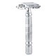 thumbnail image 1 of Maquinilla de Afeitar de Seguridad de , Fat & Short Handle. Gira para abrir, resistente, reduce la quemadura de la maquinilla de afeitar, suave, alisado, afeitado limpio., 1 of 5