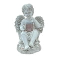thumbnail image 4 of Garden Angel Statue Solar Power Light Outdoor Sculpture Lawn Ornament Boy, 4 of 8