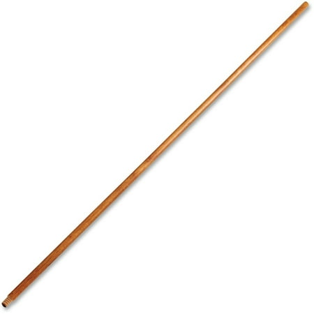 

Rubbermaid Commercial Lacquered Wood Broom Handle - 60 Length - 1.30 Diameter - Lacquer Natural - Wood - 1 Each