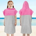 thumbnail image 4 of WOYY Baby Girls Bath Towel Swimming Cover Up Quick Drying Hooded Bathrobe Beach Dress, 4 of 4
