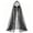 Silver, variant on 1-Piece Spiderweb Mesh Hooded Cape for Women, Halloween Sheer Long Cloak — Lightweight Witchy Costume Overlay with Ribbon Tie Neck Silver One Size