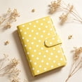 thumbnail image 2 of Solivara A6 PU Leather Budget Notebook 6 Ring Loose Leaf With Zipper Pockets For Financial Organizer(Yellow,7.48*5.31*1.26in), 2 of 4