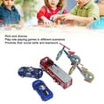 thumbnail image 4 of Vehicle Die Cast Play Set Car Carrier Vehicle Toy For Urban Transportation Over 3 Years Old, 4 of 8
