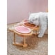 thumbnail image 5 of Ceramic Cat Bowl Dog Bowl Single And Double Pet Bowl Cat Dog Feeder Water Bowl With Stand Feeding Dish Food Bowl Pets Supplies ShopWise Round, 5 of 31