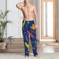 thumbnail image 5 of Vsdgher Dinosaurs Print Mens Pajama Pants Sleep & Lounge Pants, PJ Bottoms With elastic waistb and Pockets, 5 of 5
