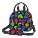 thumbnail image 1 of Easygdp Bright Mushrooms Caja de Almuerzo para Mujeres y Hombres, Bolsa de Almuerzo Insulada, Bolsas Reutilizables Impermeables para Viajes, Trabajo y Picnics, 1 of 7