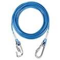 thumbnail image 1 of Pet Heavy Duty Reflective Dog Leash Lead Runner For Dogs Blue 5mm Wide, 1 of 5