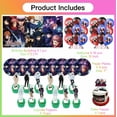 thumbnail image 5 of Jujutsu Kaisen Birthday Party Supplies Balloons Paper Plates Decoration Cake Topper Decor Tableware Banner Backdrop, 5 of 7