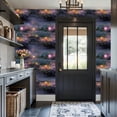 thumbnail image 3 of Peel and Stick Wallpaper Mystical Misty Hills Vibrant Wildflowers Wall Art Wall Mural 17.7in x 9.8ft Self Adhesive Removable Wall Paper Renter Friendly Wallpaper for Nursery Bedroom Cabinets, 3 of 8