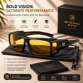 thumbnail image 6 of Medium POLARIZED Sunglasses FIT OVER Prescription RX Eye glasses Men or Women, 6 of 11