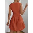 thumbnail image 2 of Vestido de verano PRETTYGARDEN 2025 sin mangas sin mangas con bolsillos, 2 of 8