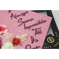 thumbnail image 6 of Handmade Graduation Cap Topper, Graduation Cap Decorations, It Always Seem Impossible, 6 of 13