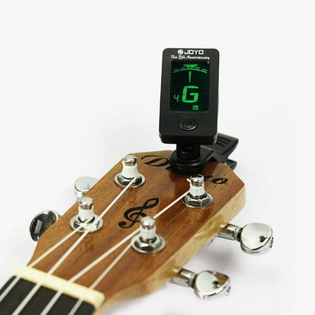 Minch Portable Clip On Digital Tuner For Acoustic Electric Guitar Bass Violin