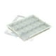 thumbnail image 3 of Caja de almacenamiento de cuentas apilable con tapa, contenedor transparente portátil, caja organizadora de cuentas Cuadrícula 18, 3 of 9