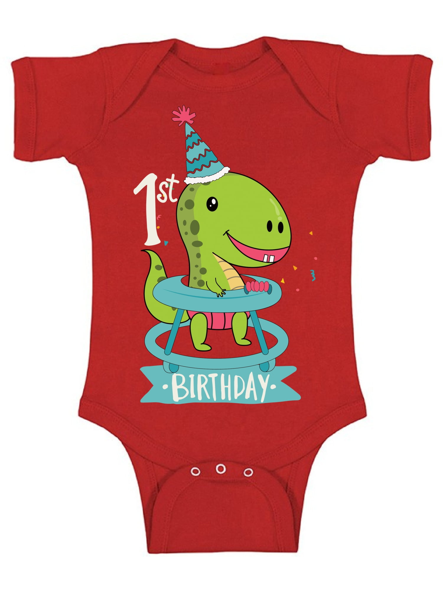 Awkward Styles Jurassic Park Clothes First Birthday Bodysuit Short