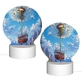 thumbnail image 2 of Daiia Dandelion Hot Air Balloon Pattern Acrylic Night Light, LED Touch Light, Bedroom Night Light, Soft Glowing Lamp Perfect Gift for Mother's Day, Birthday, or Christmas, 2 of 9