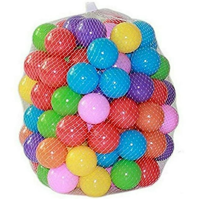 Dosaele 20/50/100PCS Kids 5.7cm Pit Balls Baby Ocean Balls For Play Pool Fun Colorful Soft Plastic Ocean Ball