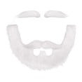 thumbnail image 1 of Barba postiza, disfraz, simulación de vello facial falso para Halloween, óperas, cumpleaños blanco, 1 of 9