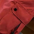 thumbnail image 7 of Babcutegg Boys Girls Cargo Shorts Lightweight Loose-Fit Cropped Casual Summer Clothes with Large Pockets Red Size 9-10, 7 of 7