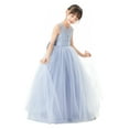 thumbnail image 4 of Ekidsbridal Illusion Lace Flower Girl Dresses for Father Daughter Dance Ballroom Recital Birthday Party Gown 331 10, 4 of 6