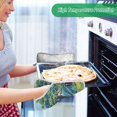 thumbnail image 2 of Yayeee Pot Holders Kitchen Heat Resistant with Pocket 7"x9.8" Cotton Oven Cooking Hot Pads, Blue Mountain, 2 of 7