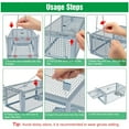 thumbnail image 6 of Deago 2 Pack Humane Rat Trap Mouse Traps Cage for Indoor or Outdoor, Small Rodent Chipmunk Squirrel Trap Live Animal Cage Catch and Release, 6 of 7