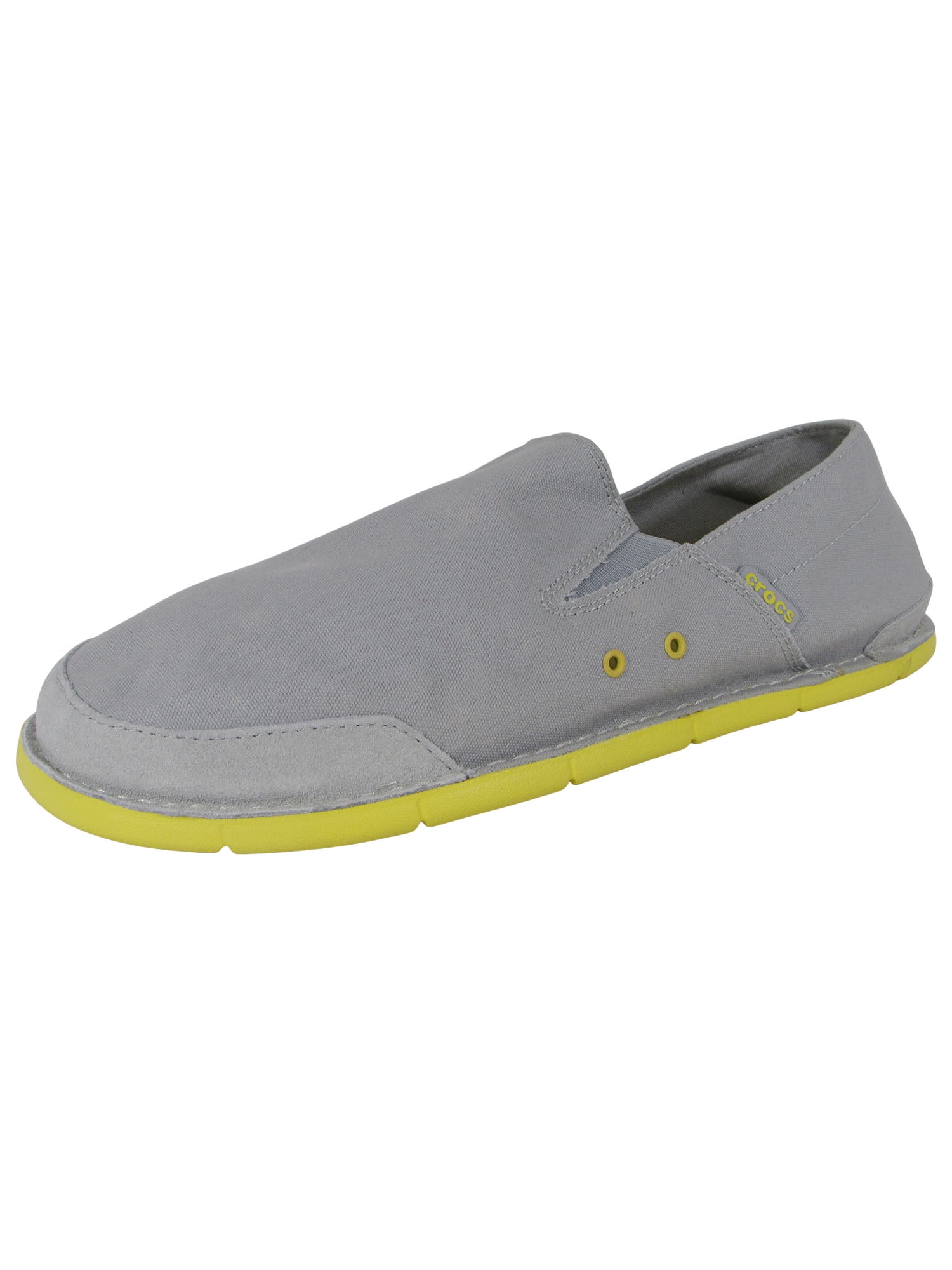 Crocs Mens Cabo Loafer Shoes, Light 