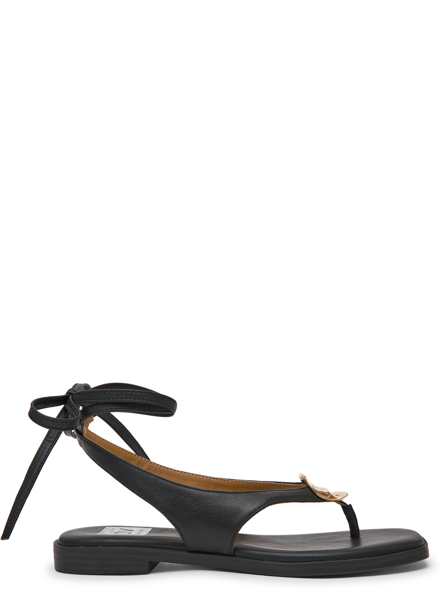 DV Dolce Vita Women's Markly Thong Sandal with Ankle Wrap