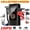 Upgraded Inflator+Jump Starter, variant on Portable Tire Inflator with 150 PSI Gauge, Cordless Air Compressor for Car Bike Balls