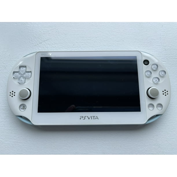 Authentic PlayStation PS Vita 2000 Console WiFi - White/Light Blue