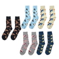 thumbnail image 3 of Calcetines Unisex con Estampado de Peces Calcetines de Media Pantorrilla Calcetines Divertidos con Estampado, 3 of 9