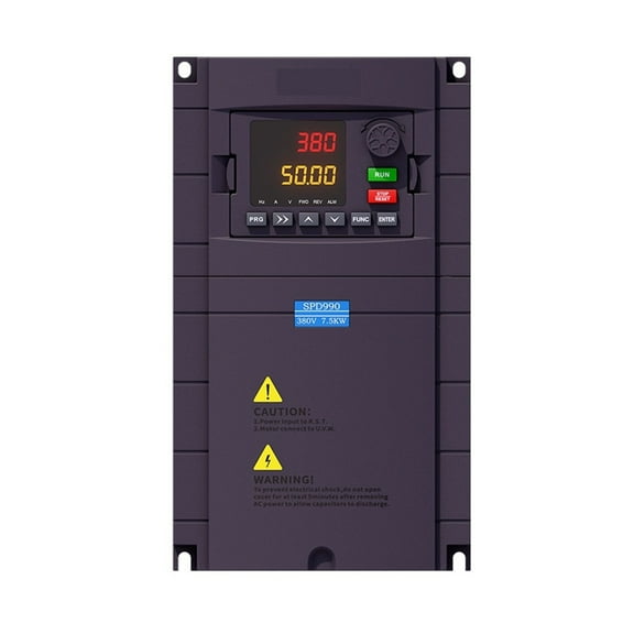 VFD 7.5KW 11KW 3000Hz High-performance Vector Type Frequency Converter AC220 Three-phase Motor Frequency Converter