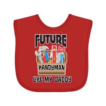 Inktastic Future Handyman Like Daddy Boys Baby Bib