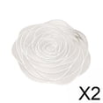 thumbnail image 1 of Mantel individual con forma de rosa,Mantel individual lavable para mesa de comedor con diseño en forma de rosa,Alfombrilla antideslizante Tapete de rosa lavable para mesa,Alfombrilla de mesa, 1 of 8