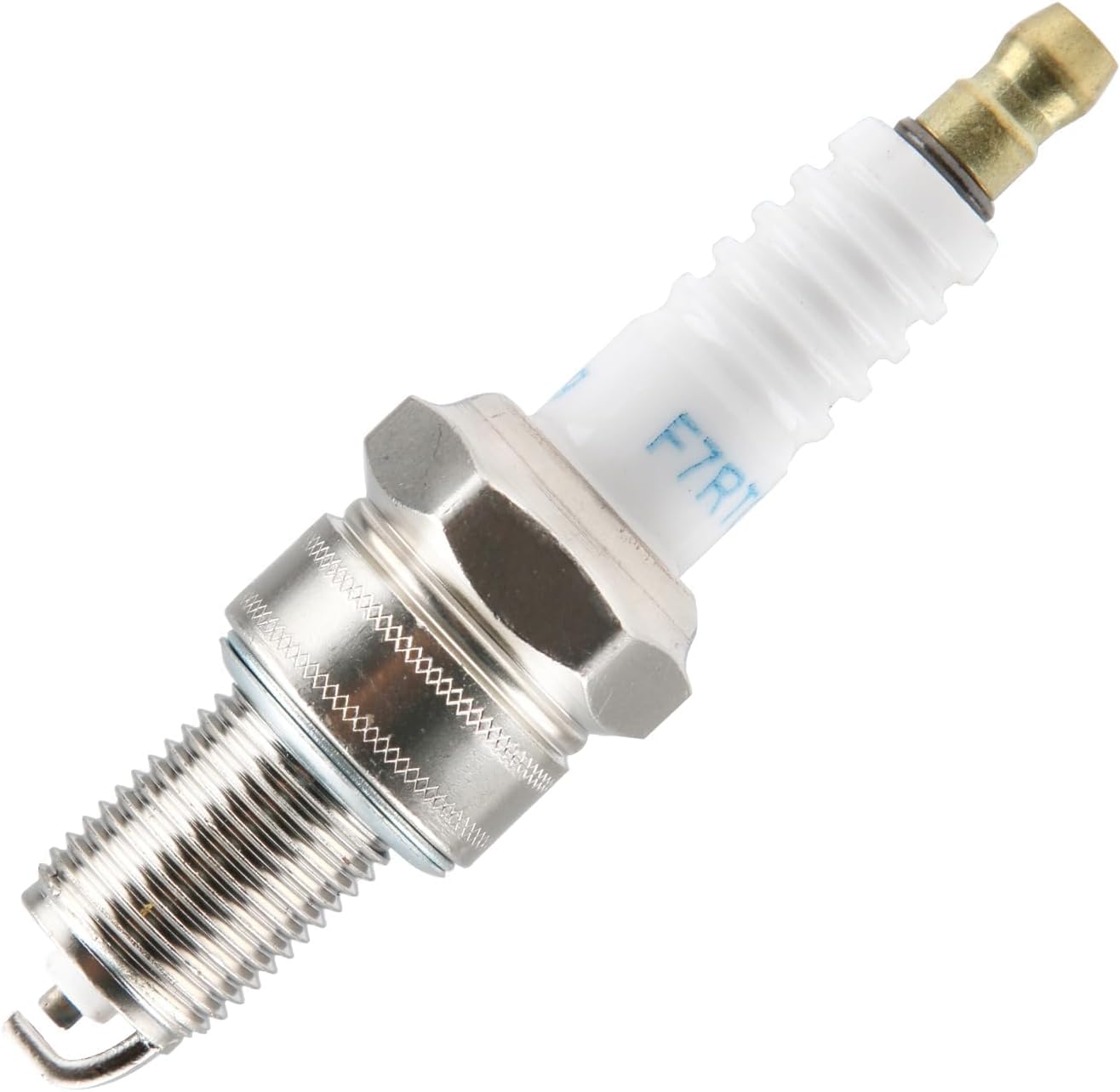Replacement of F7RTC Spark Plug Gasoline Engine Spark Plug for NGK 5534/BPR7ES V-line-19 Universal Spark Plug for Generator Tractor Motorcycle and Weeding Machine etc.