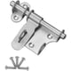 thumbnail image 3 of Door Latch, 2 Pcs Latch, Durable Thickened Stainless Steel Sliding Door Latches for Bathroom Cage,Kitchen Cabinet, Bolt: 10x120mm Ji, 3 of 4