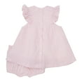 thumbnail image 2 of Minymo Short-Sleeve Dress with Shorts Set - Light Rose (1 Month), 2 of 5